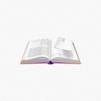 Catalog Open Lilac Icon