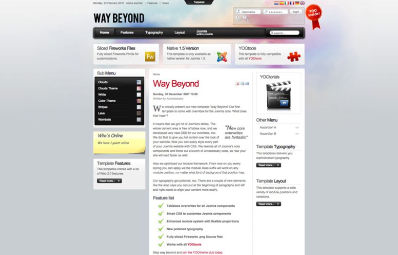 Way Beyond WordPress Theme