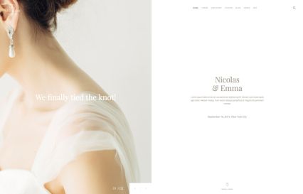 Nic & Em Joomla Template Jewellery Style
