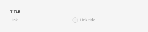 Overlay title link