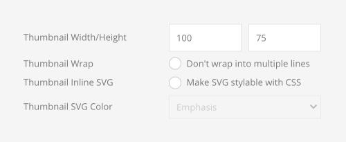 Switcher thumbnav navigation
