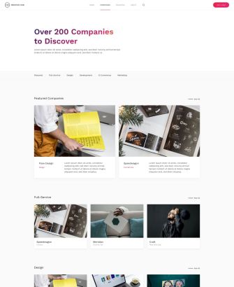 Companies Layout
