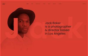 Jack Baker Red-Black Style