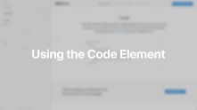 Code Element Documentation Video for Joomla