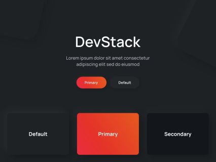 DevStack WordPress Theme Dark Red Style