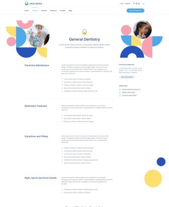 General Dentistry Layout