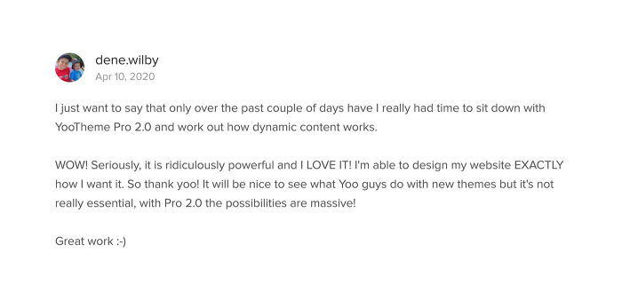 Comments on YOOtheme Pro 2.0