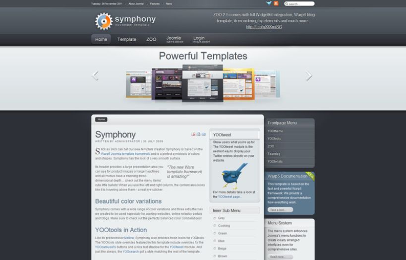 Symphony WordPress Theme