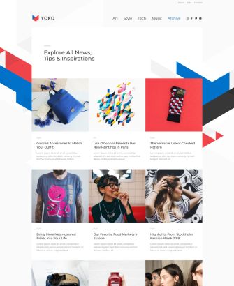 Yoko Post Index Layout