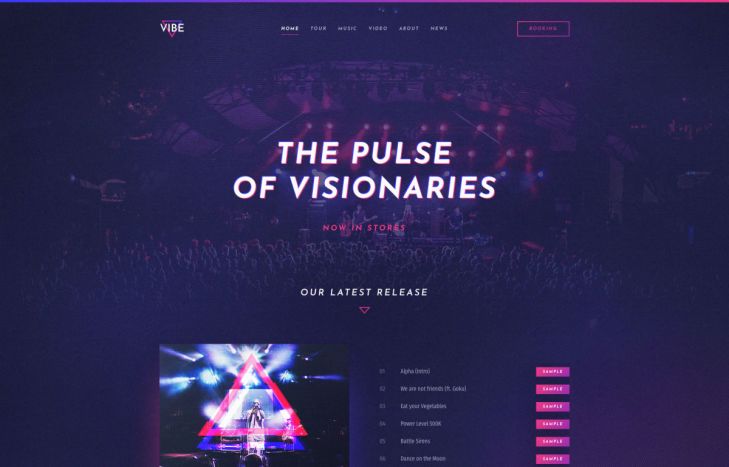 Vibe Joomla Template