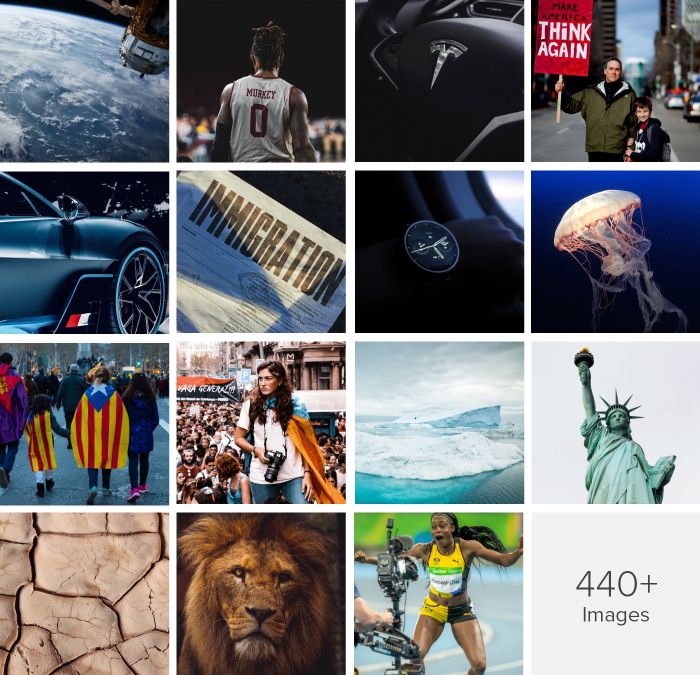 More than 440+ lovingly curated and free-to-use images