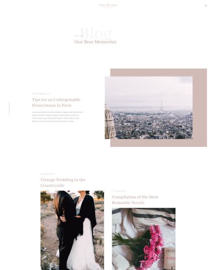 Lilian Joomla template Post Index Layout