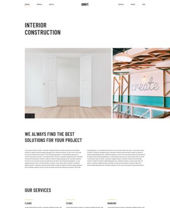 Interior Constructions Layout