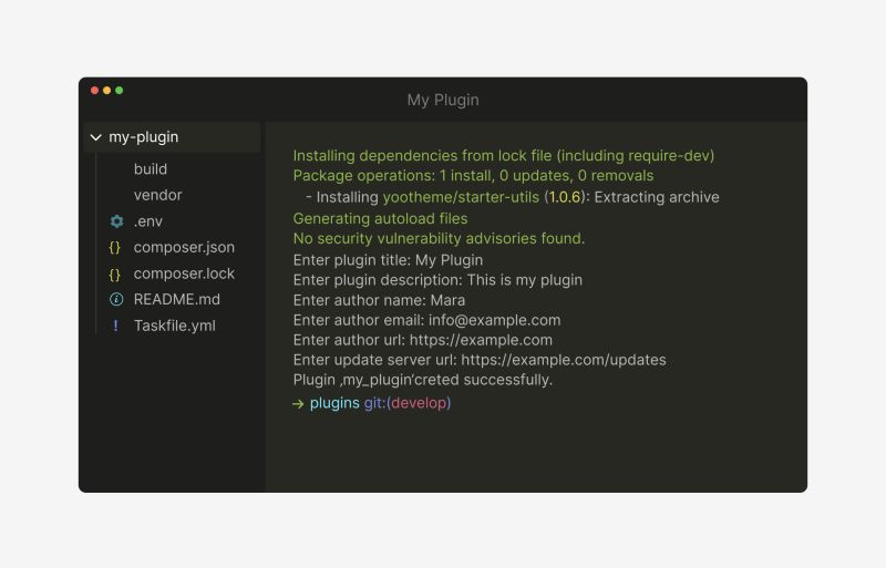 Starter Plugin
