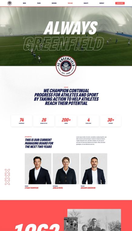 FC Greenfield Joomla Template About Layout