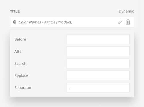 Checkboxes and lists as single field