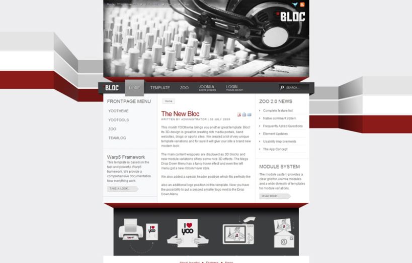 Bloc WordPress Theme