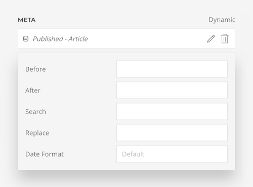 Date format option