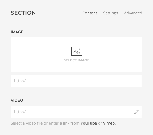 Background image or video