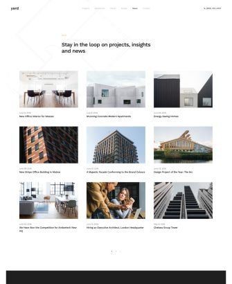 Yard Blog Layout