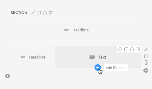 Element actions