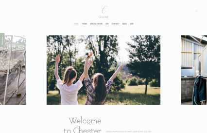 Chester Joomla Template Moss Style