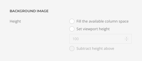 Popover background image
