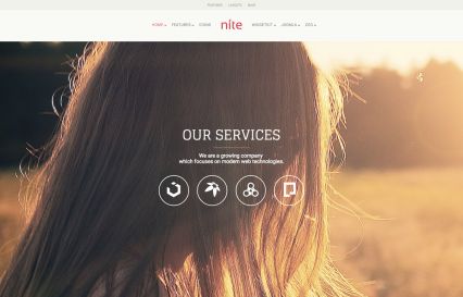 Nite WordPress Theme Ruby Style