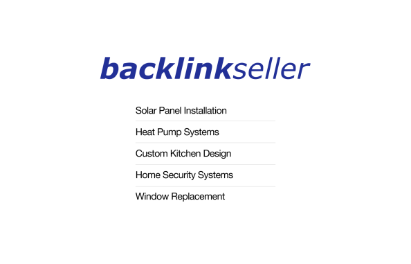 Backlinkseller Element for YOOtheme Pro page builder