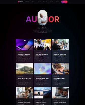 Author Layout