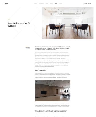 Yard Post Index Layout