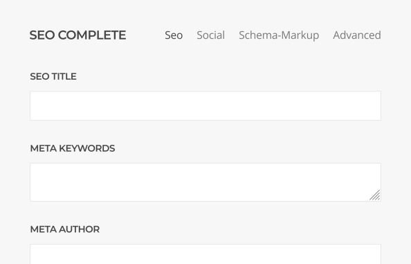 SEO-Complete Element for YOOtheme Pro page builder
