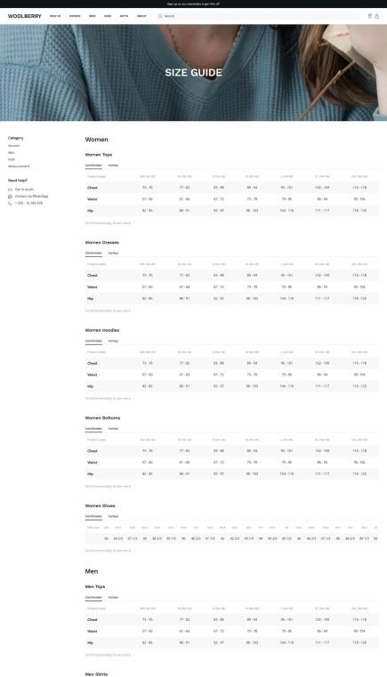 Woolberry Joomla Template FAQ Layout