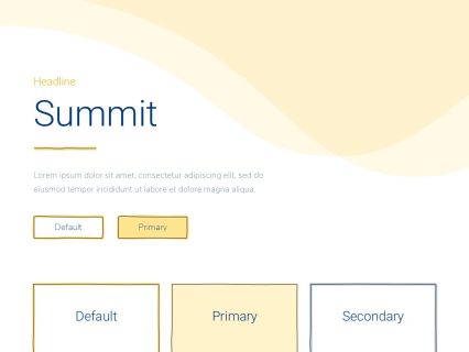 Summit WordPress Theme White Yellow Style