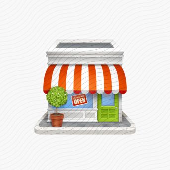 Store No Signboard Icon