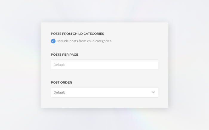 WordPress archive templates