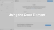 Code Element Documentation Video for WordPress
