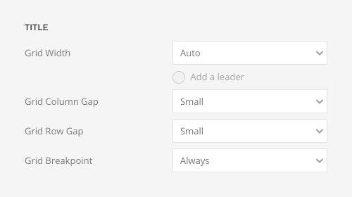 Description list title alignment