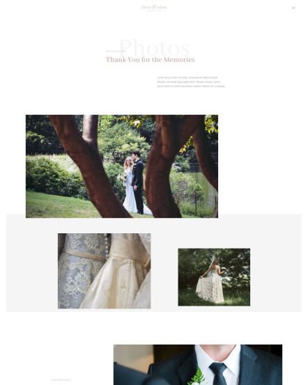 Lilian Joomla template Gallery Layout