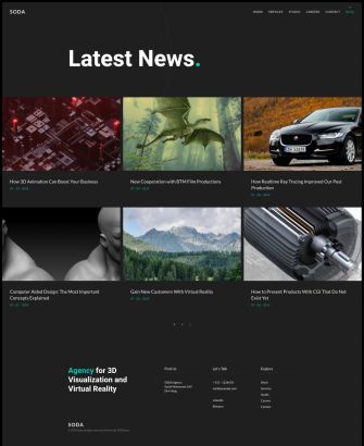 Soda Post Index Layout