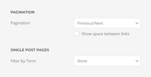 Pagination