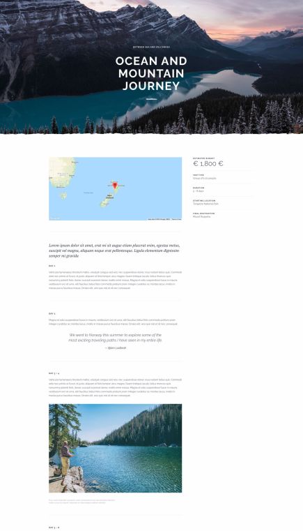 Fjord WordPress Theme Post Custom Layout