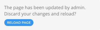 Updated layout notification