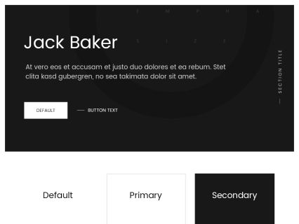 Jack Baker WordPress Theme Default Style