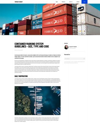 Tomsen Brody Post Index Layout