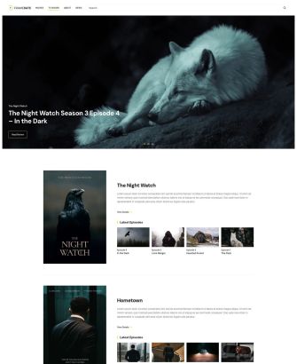 TV Shows Layout