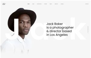 Jack Baker White-Black Style