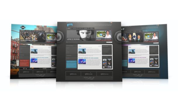 Vox template – February 2010 YOOtheme club template