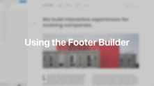Footer Builder Documentation Video for WordPress