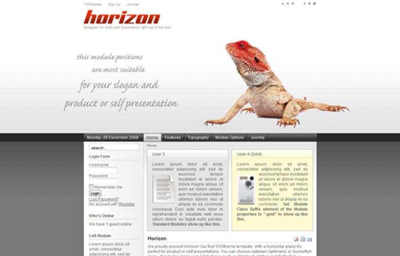 Horizon WordPress Theme